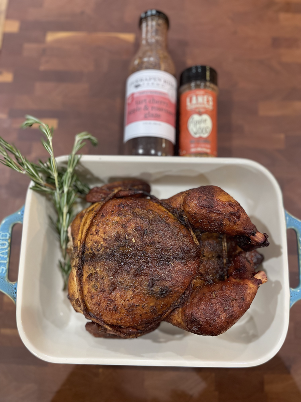 How to truss a chicken, trussing a chicken