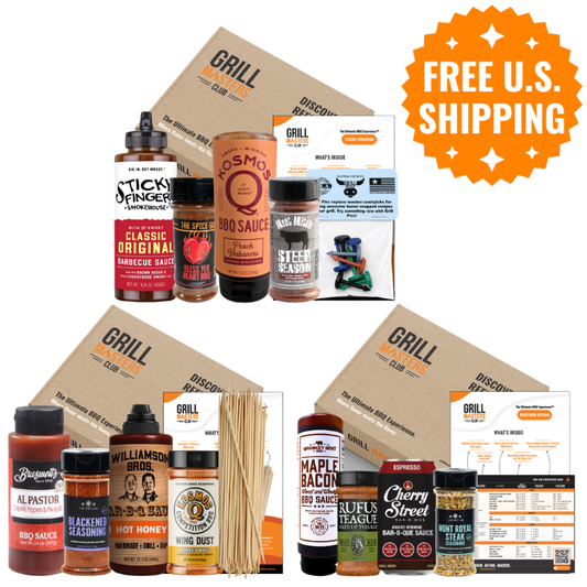3 Box Bundle Deal: 15 BBQ Products + Recipes and Tips