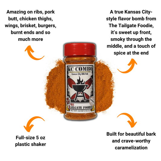 The Tailgate Foodie Signature Grilling Seasoning 3-Pack