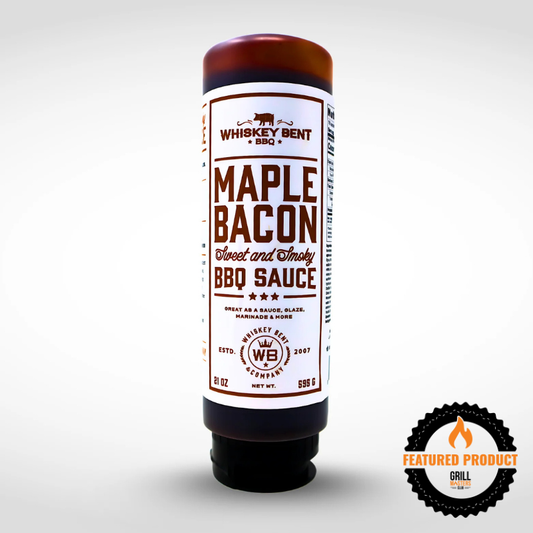 Maple Bacon BBQ Sauce by Whiskey Bent BBQ (15 oz)