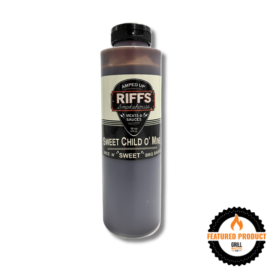 Riffs Smokehouse Sweet Child O' Mine Competition BBQ Sauce (16 oz)