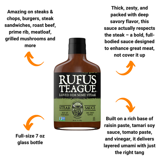 Rufus Teague Steak Sauce (7 oz)