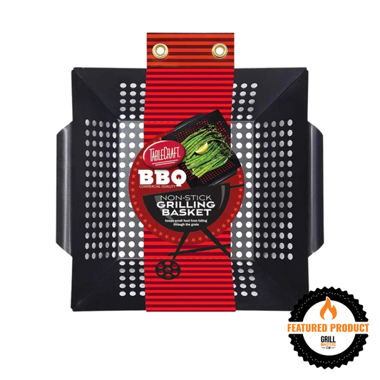 Non-Stick 12" BBQ Grilling Basket with Handles by TableCraft