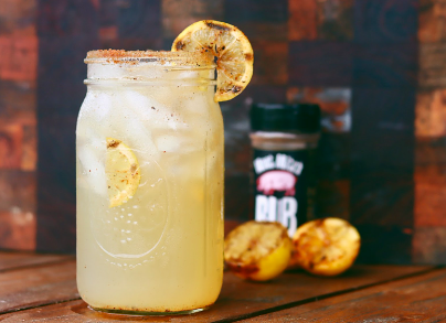 bourbon lemonade, smoked bourbon