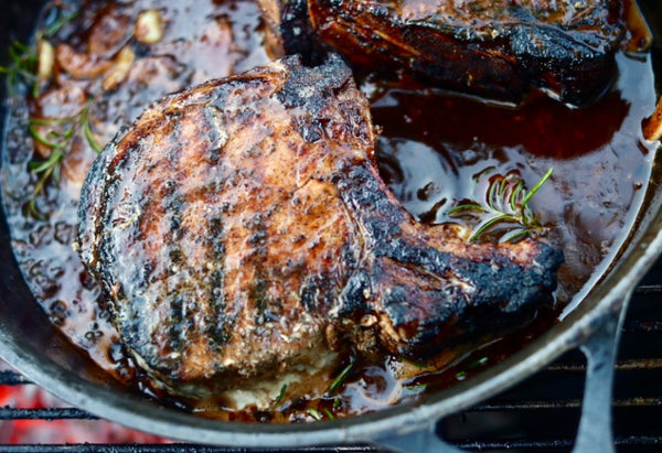 Cowboy Coffee Pork Chops