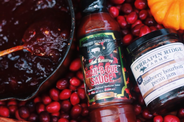 Blueberry Bourbon Cranberry Sauce
