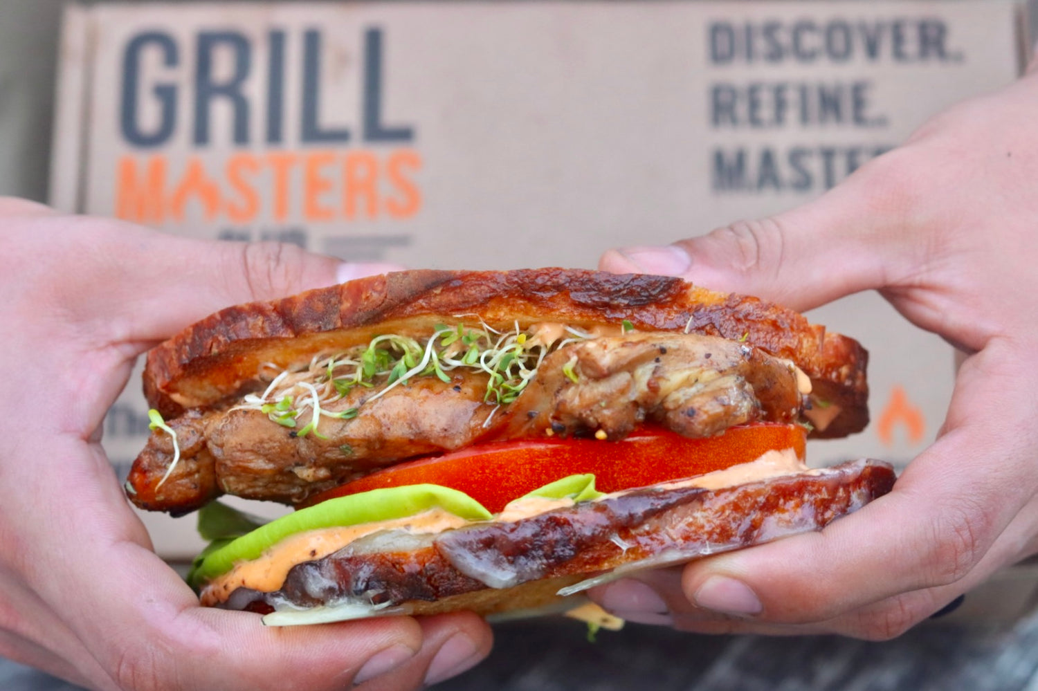 Grilled Chicken Club Sandwich