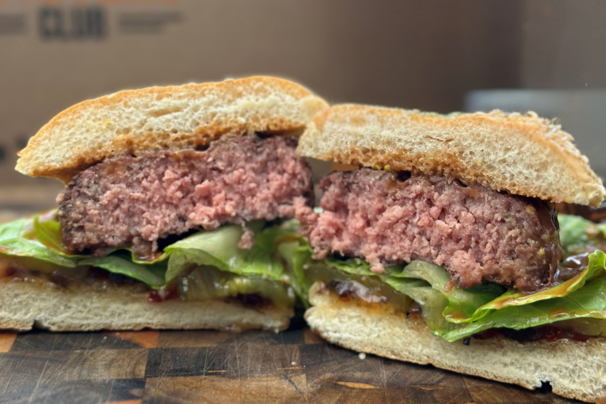Smoked Carne Asada Burgers w/ Spicy Dill Pickle Aioli