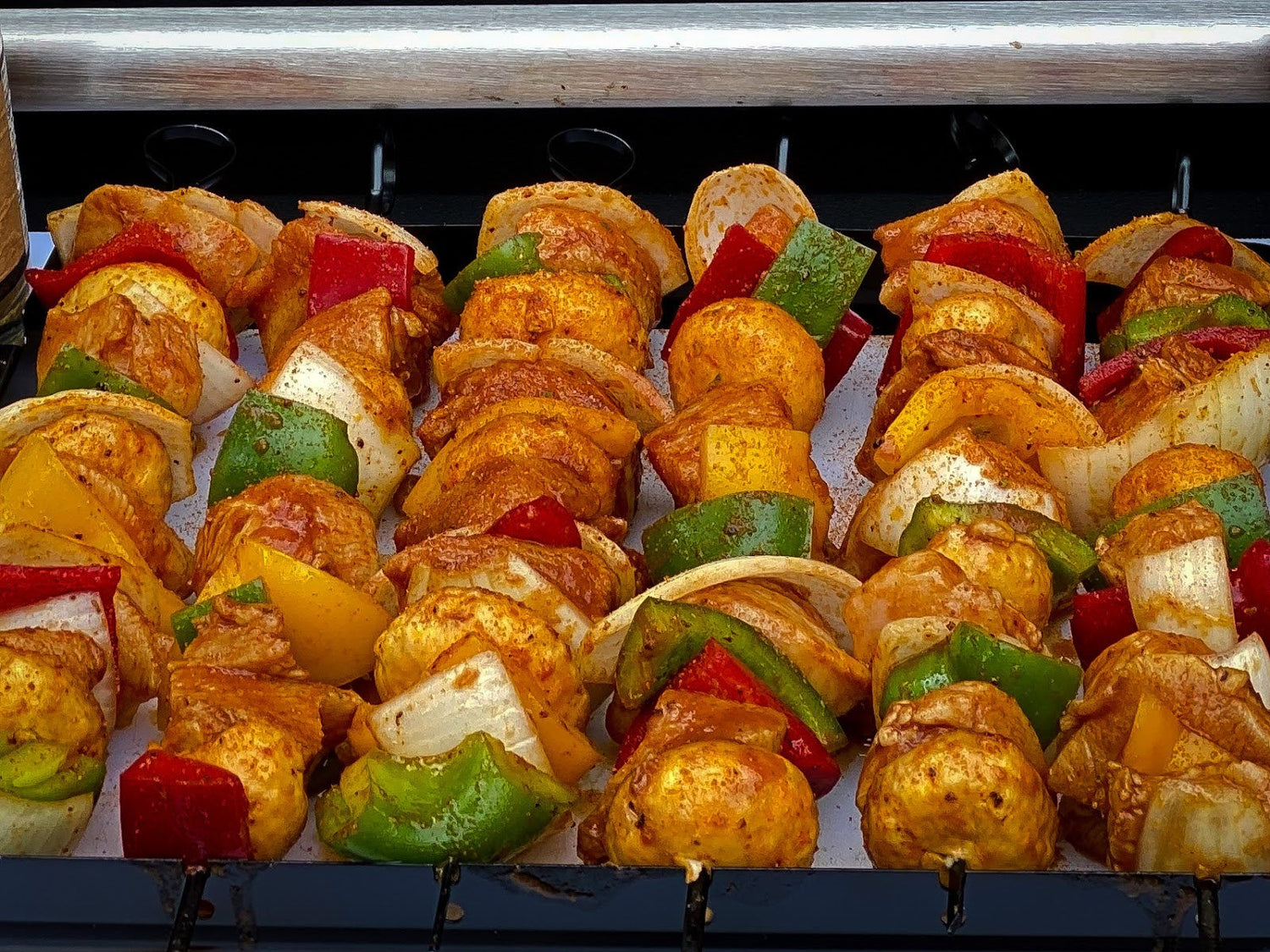Grilled Chicken Shish Kabobs