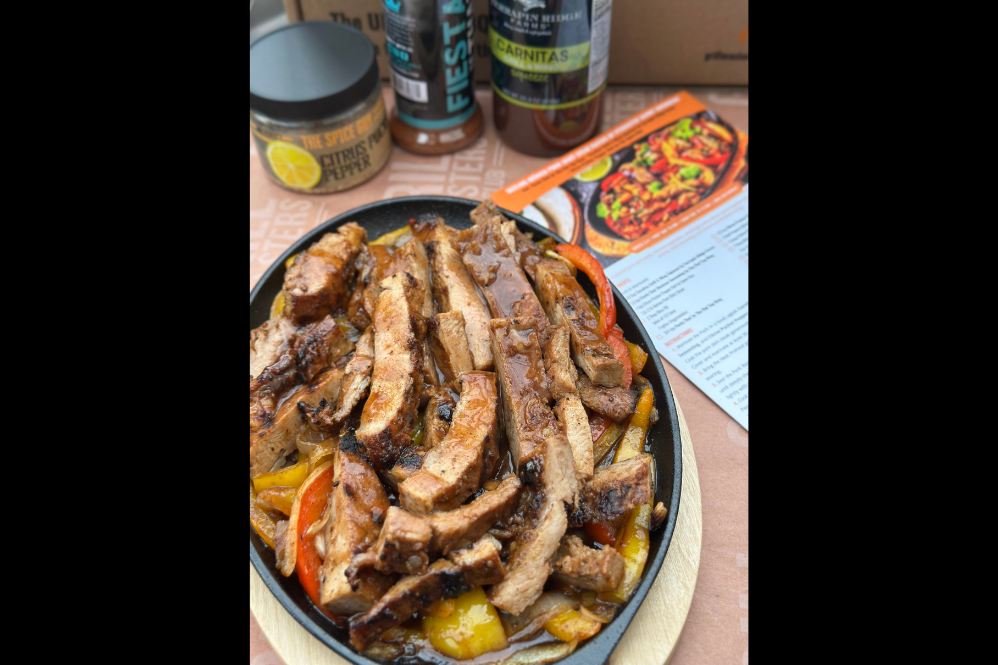 Video: Sizzling Ibérico Pork Skirt Steak Fajitas by Pitmaster Sammy Bromberg