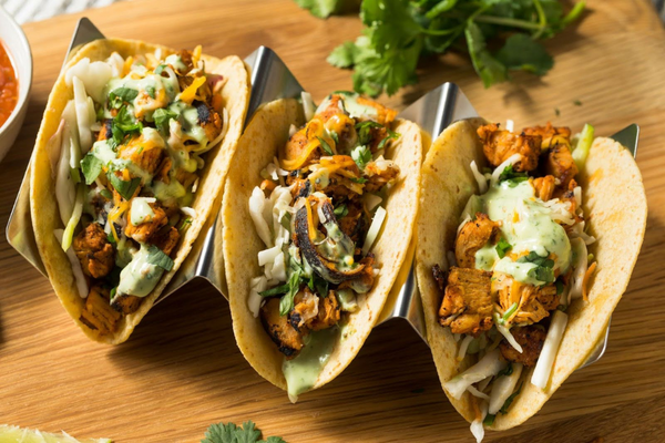 BBQ Chicken Street Tacos