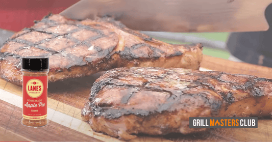 Lane's Sweet Apple Pie Pork Chops