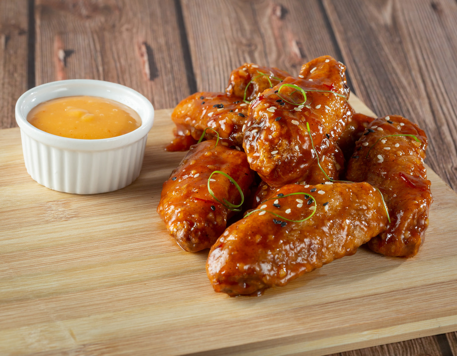 Smoked chicken wings