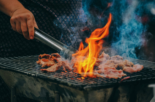 Holiday Dishes on the grill