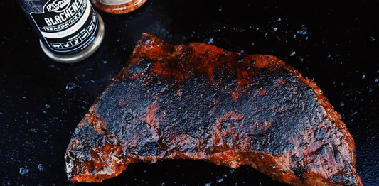 Reverse seared tri-tip sliced against the grain