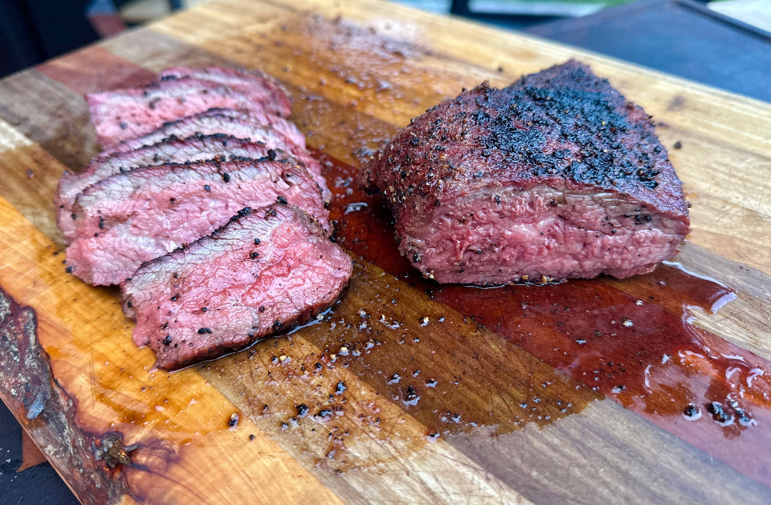 Reverse Seared Tri-Tip + Street Corn Tacos Recipe
