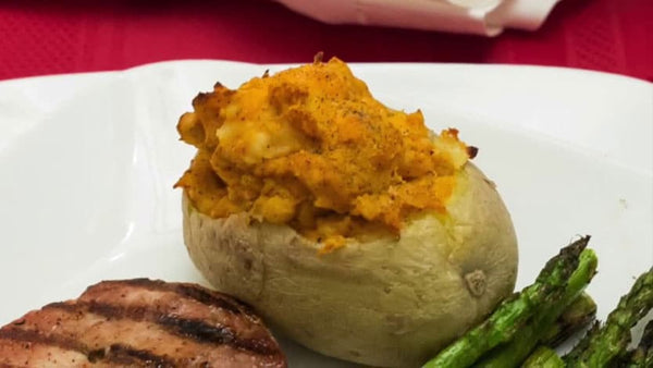 Twice Baked Chili Potato
