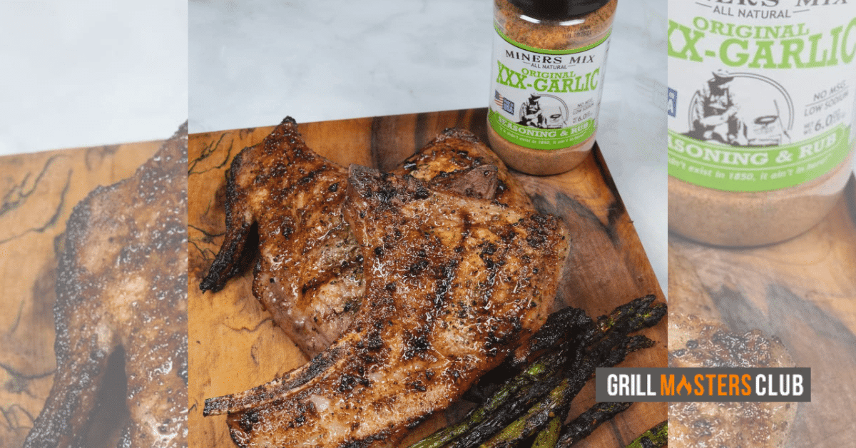 XXX-Garlic Honey Grilled Pork Chops