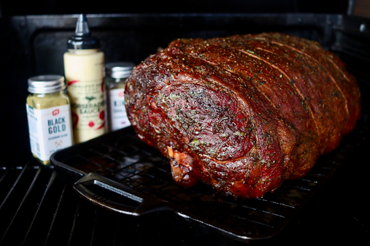 Low and Slow Prime Rib with Horseradish Sauce