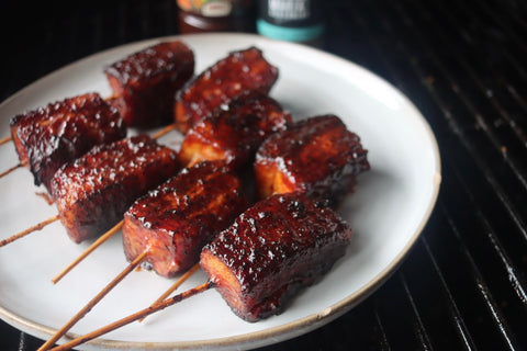 Maple Glazed Pork Belly Lollipops Recipe