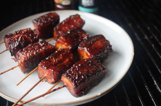 Maple Glazed Pork Belly Lollipops Recipe