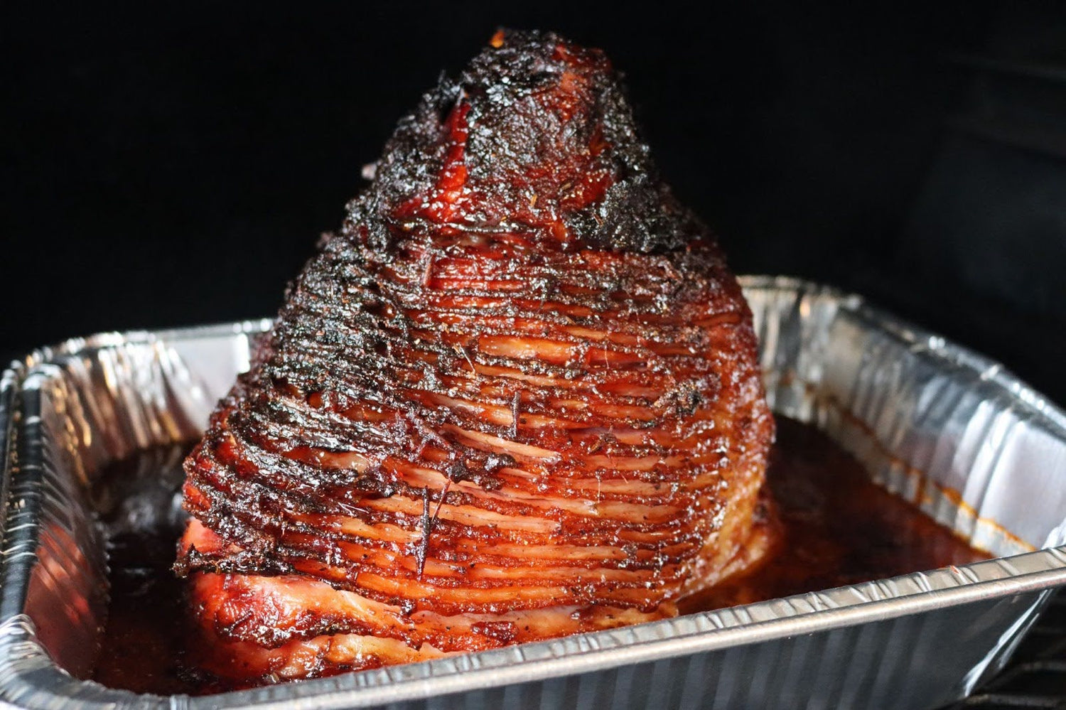 Pit-Glazed Spiral Ham