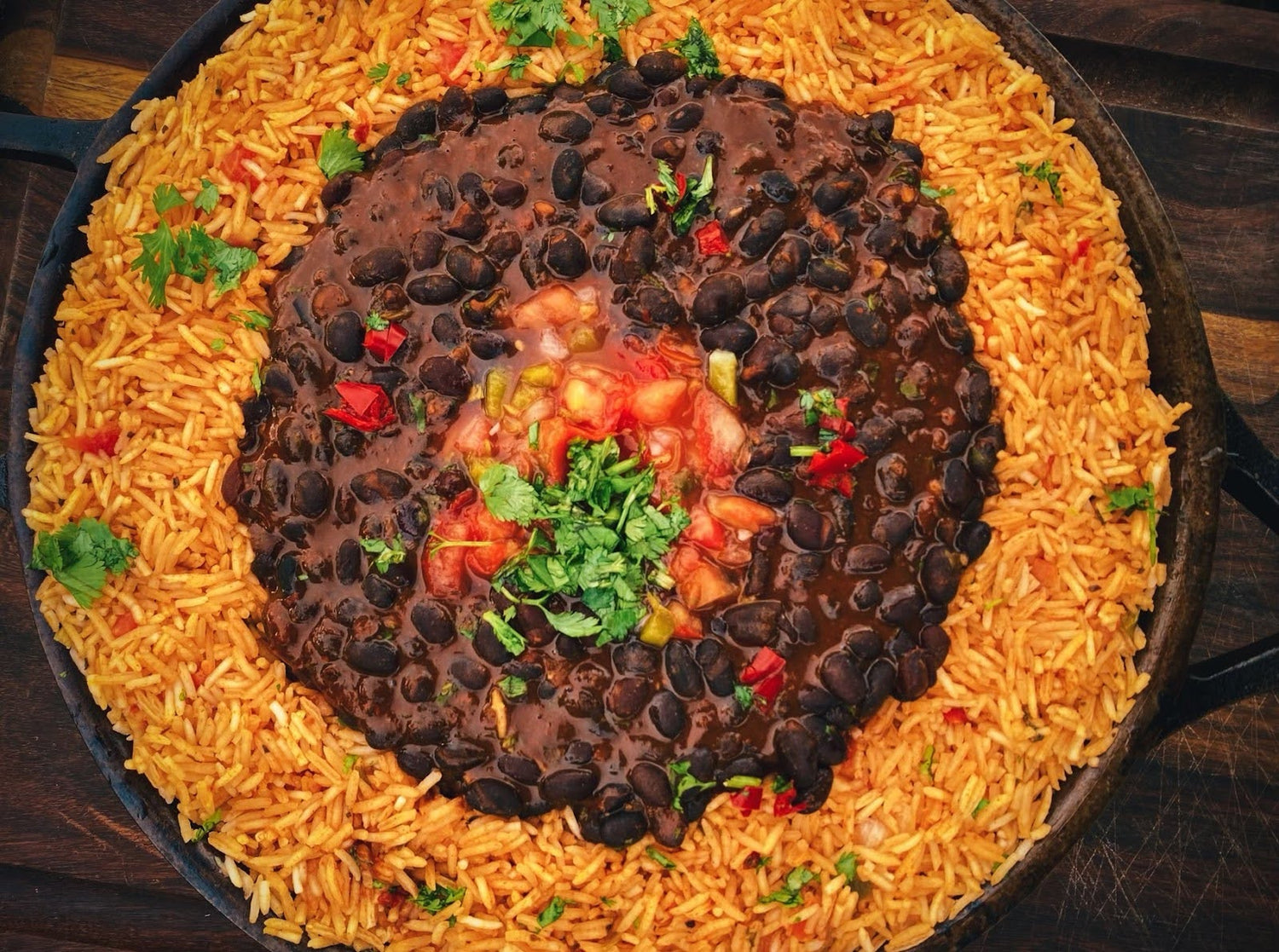 Cilantro Lime Rice & Smoked Black Beans