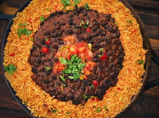 Cilantro Lime Rice & Smoked Black Beans