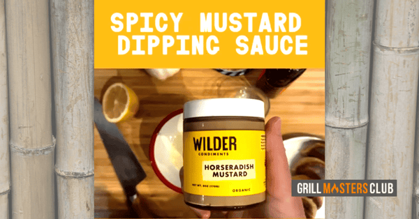 Wilder Condiments Spicy Mustard Dipping Sauce