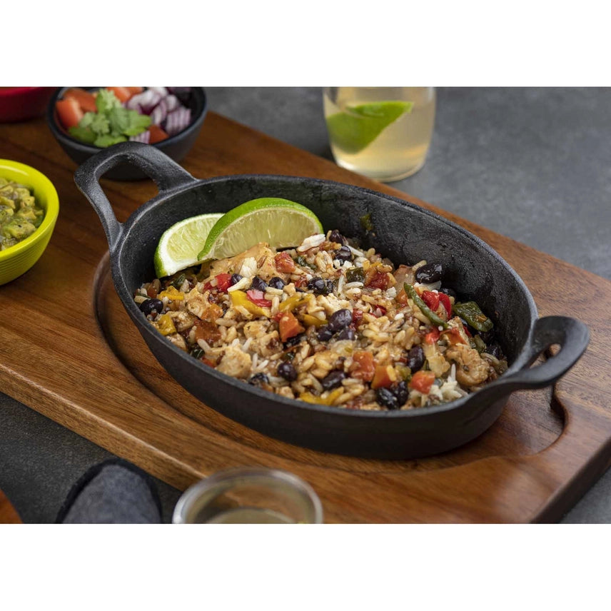 8.5" Oval Mini Cast Iron Serving Skillet by TableCraft
