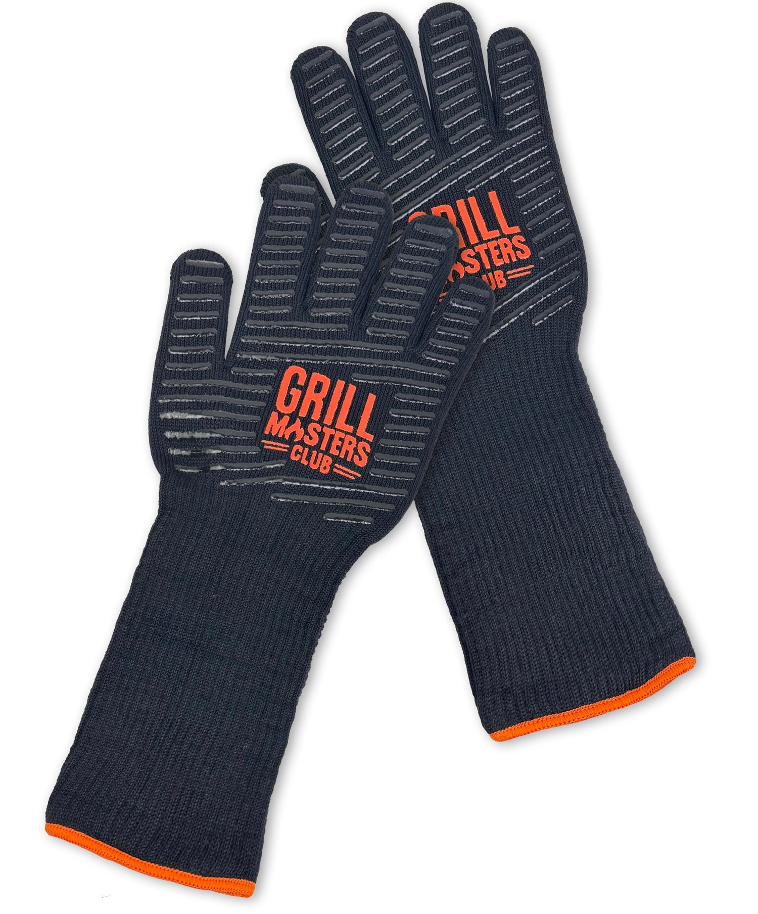 Isolated Product Picture of Two Extra Long Grilling Gloves