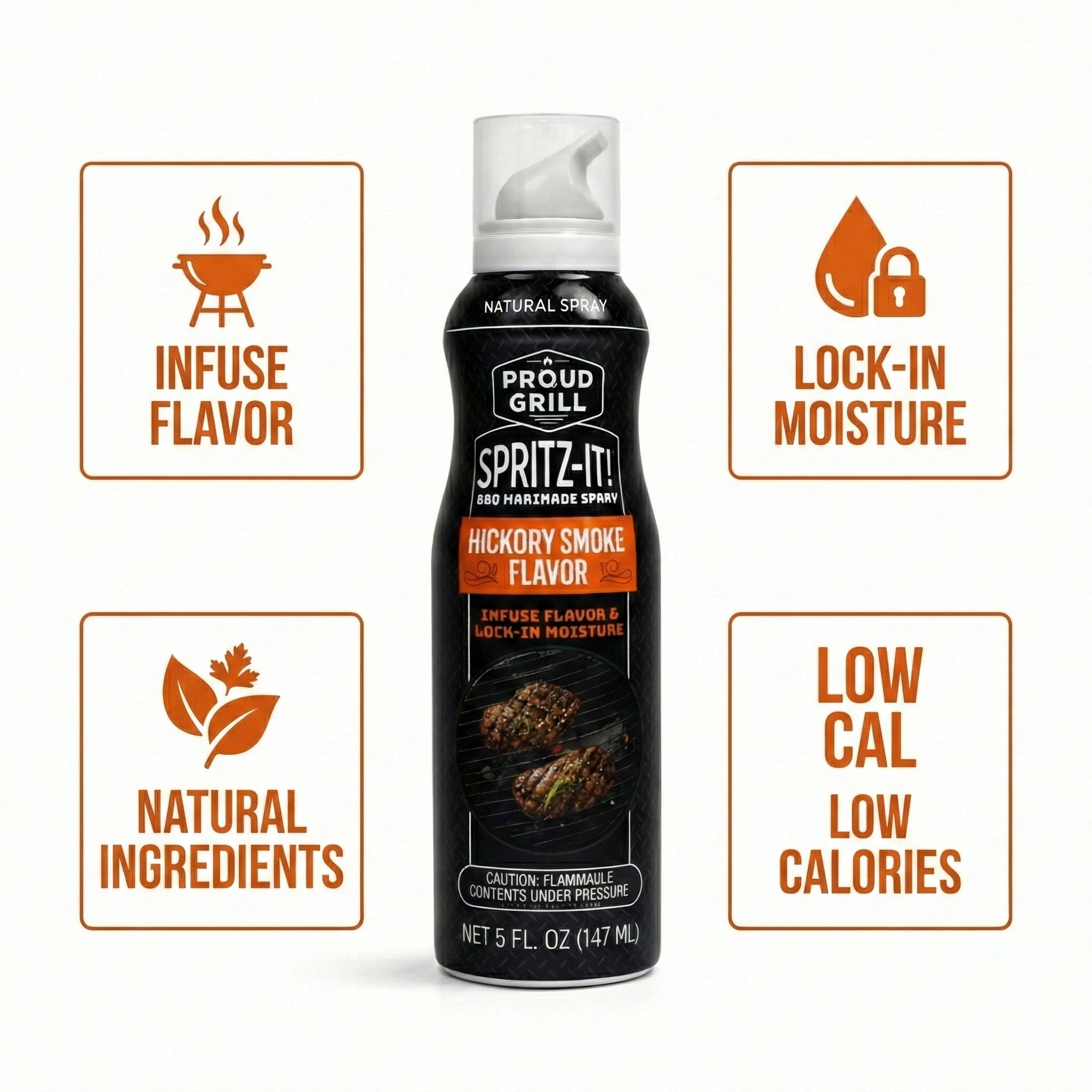 Spritz-It! BBQ Marinade Spray by Proud Grill