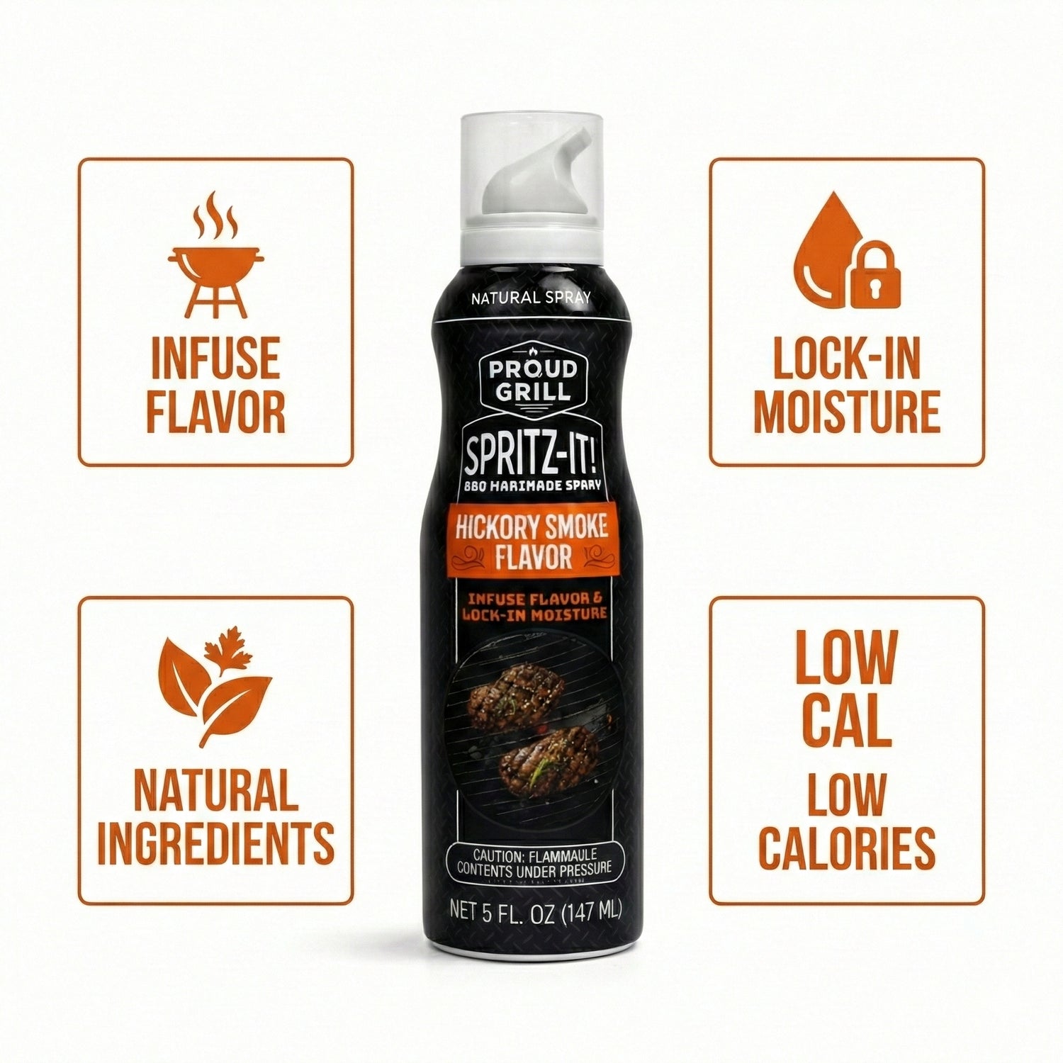 Spritz-It! BBQ Marinade Spray by Proud Grill