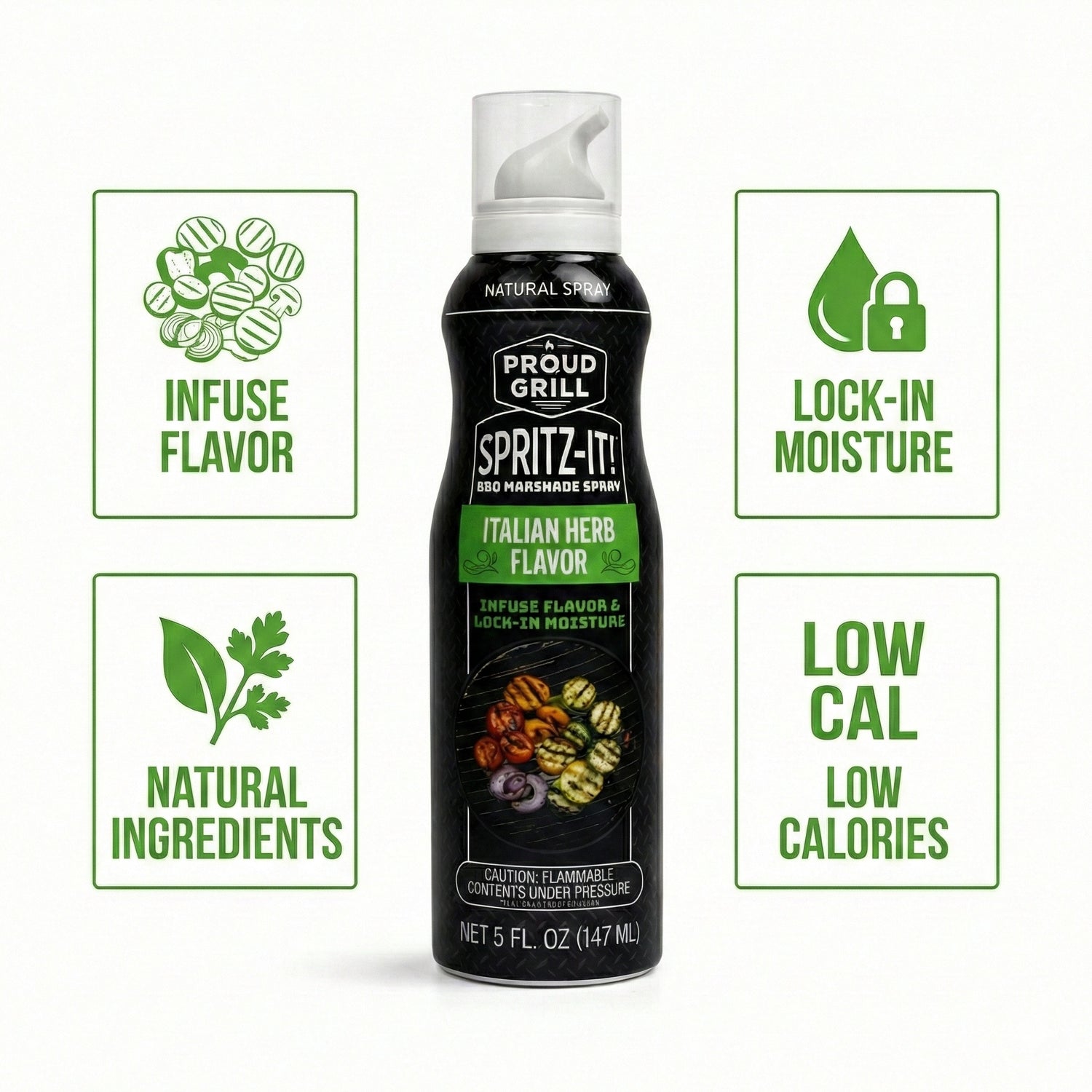 Spritz-It! BBQ Marinade Spray by Proud Grill