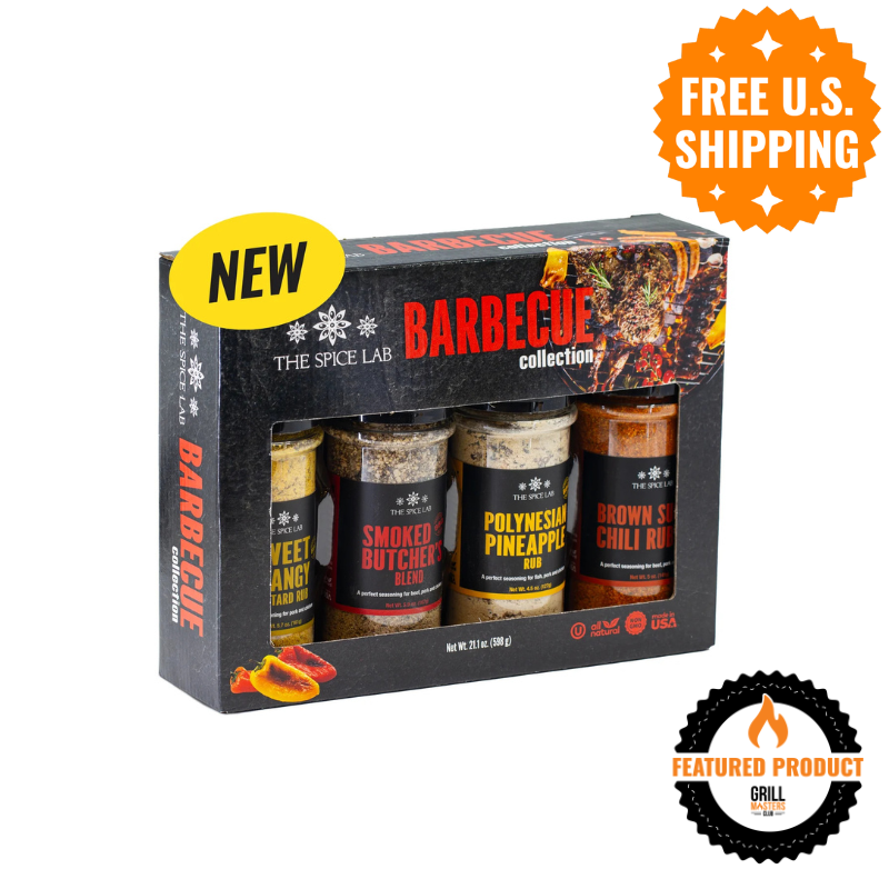 Barbecue Seasoning Collection (4-Pack) by The Spice Lab