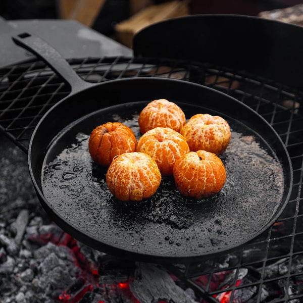 12" Cast Iron Skillet Griddle by Barebones