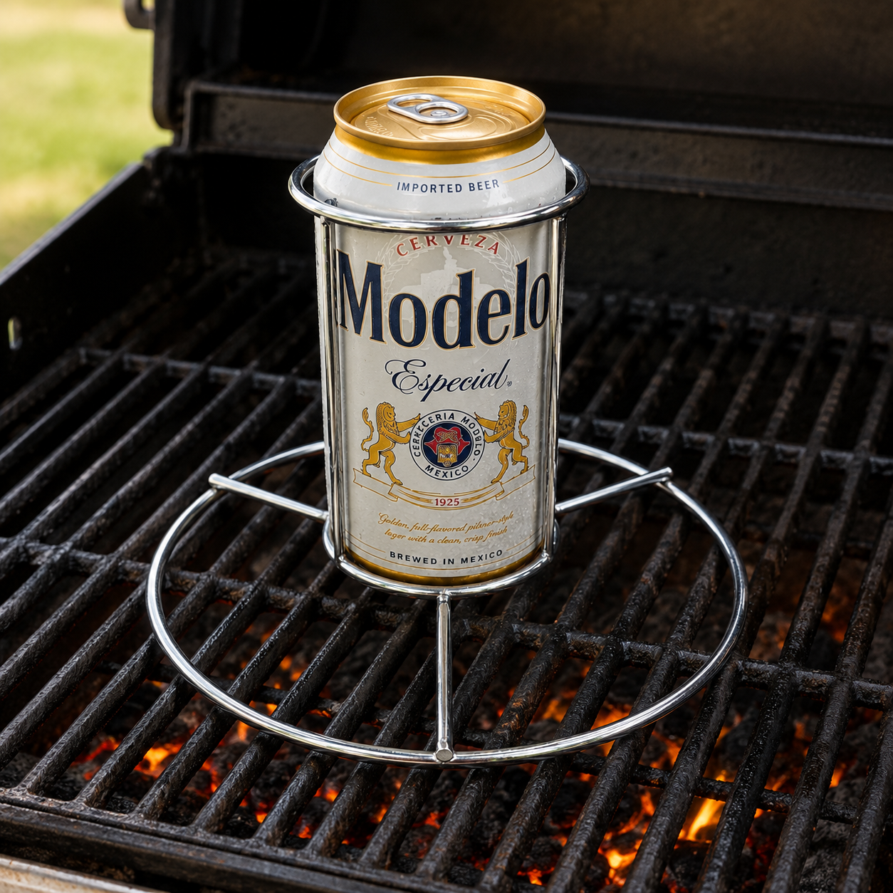 Stainless Steel Beer Can Chicken Stand