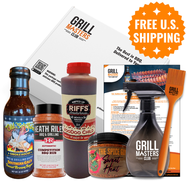 Pork Rib Sauce, Rub, Tool & Accessory Bundle
