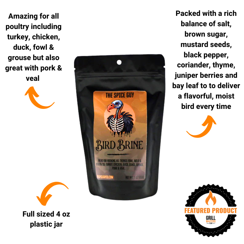 Limited Edition "Turkey Takeover" Thanksgiving Box: Brine Kit + Injector + Seasonings + Recipes
