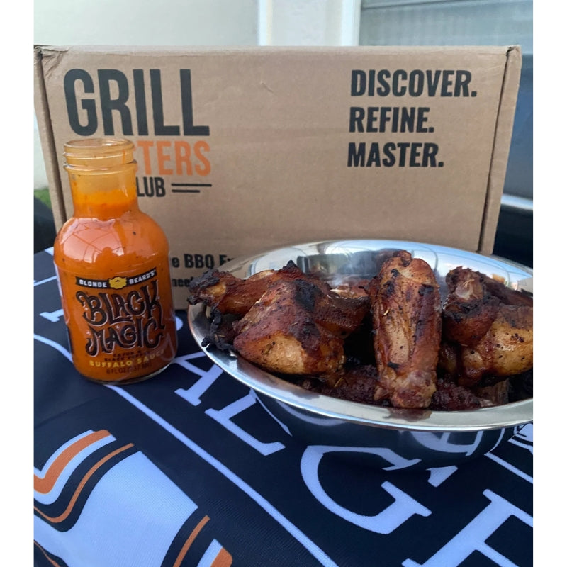 Blonde Beard's Black Magic Buffalo Sauce (8 oz)