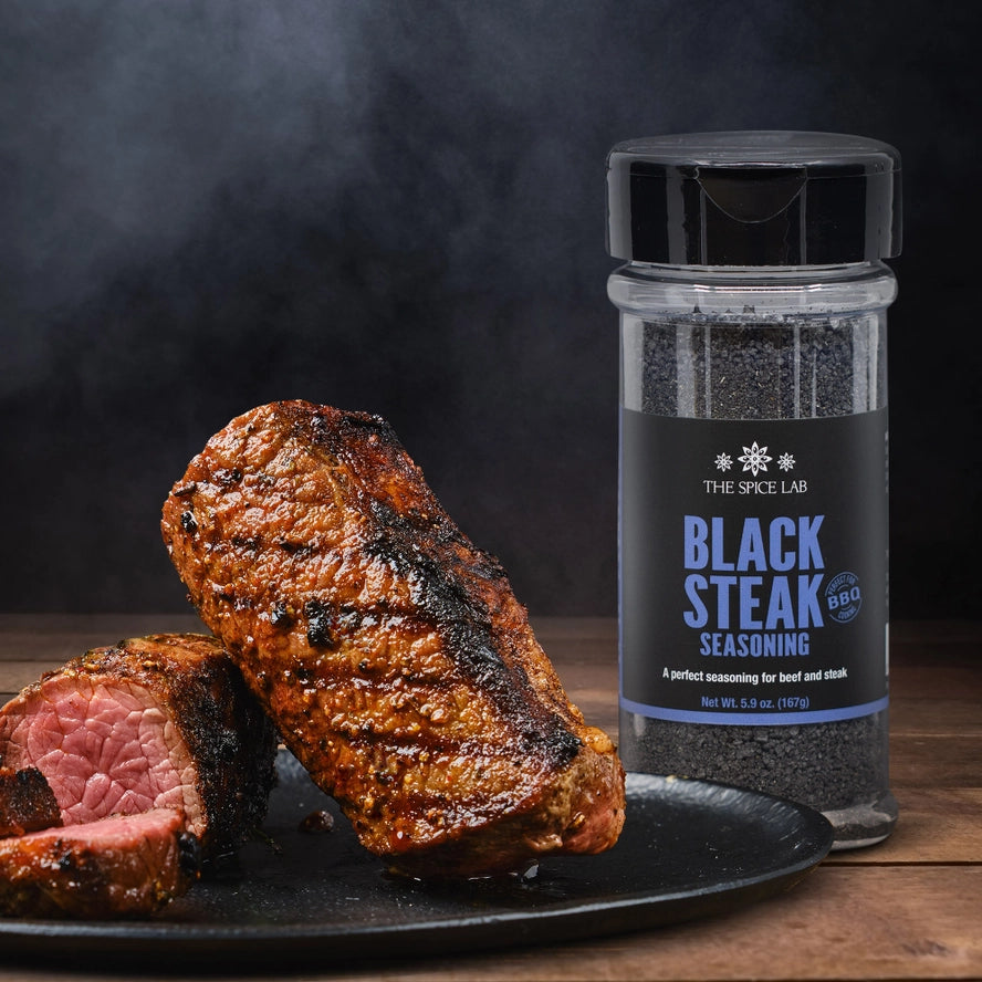 Black Steak Seasoning by The Spice Lab (5.9 oz)