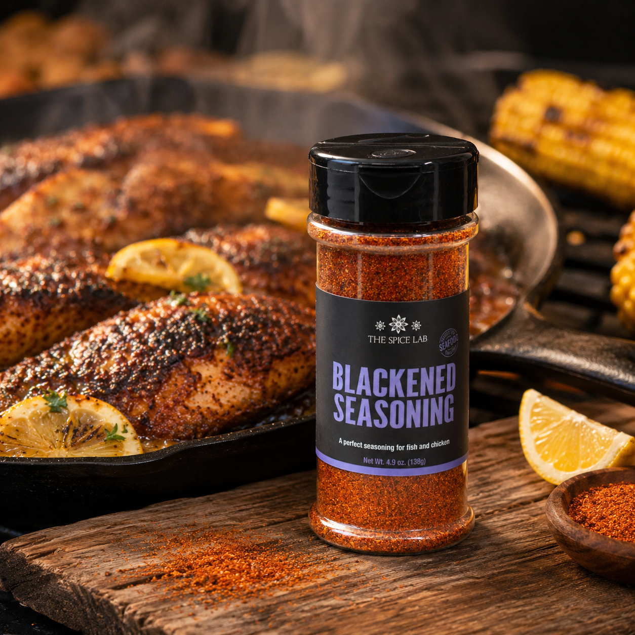 Blackened Seasoning by The Spice Lab (4.9 oz)