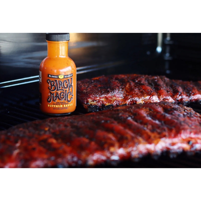 Blonde Beard's Black Magic Buffalo Sauce (8 oz)