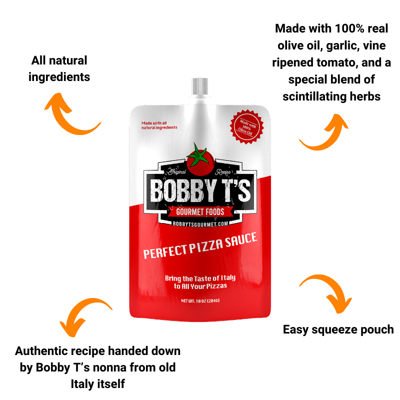 Bobby T's Perfect Pizza Sauce (10 oz)