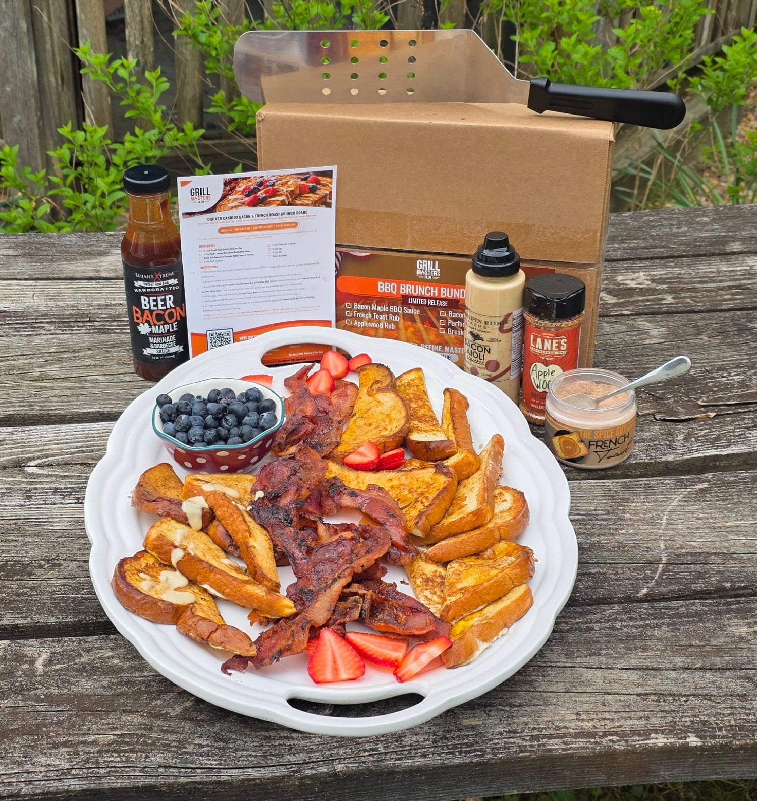 BBQ Brunch Bundle: Maple Bacon & French Toast Breakfast Grilling Kit