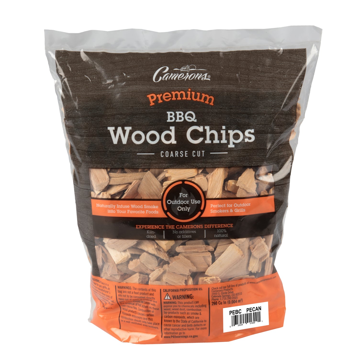 Pecan Wood Smoking Chips by Camerons (2lb)
