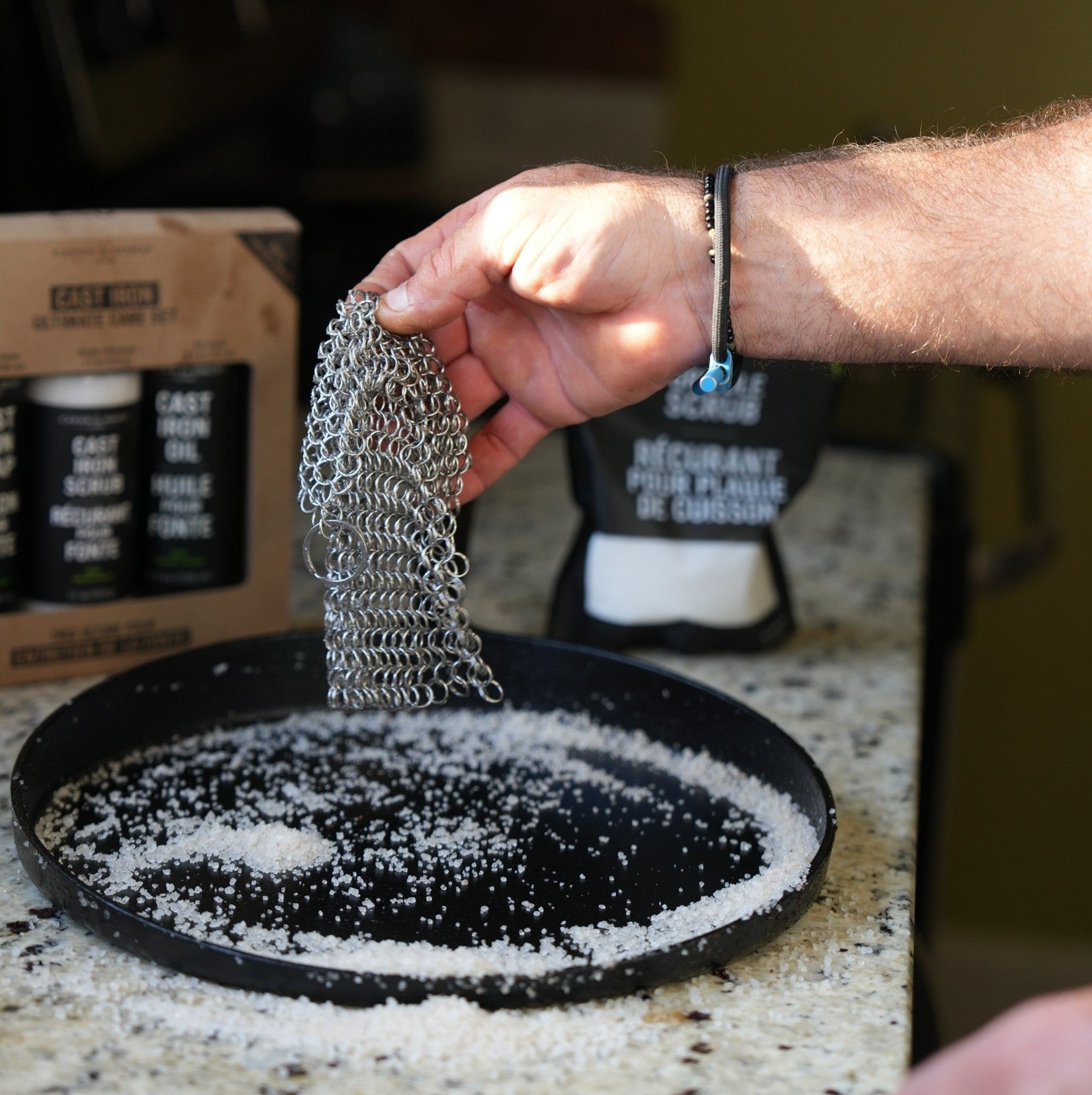 Griddle & Cast Iron Salt Scrub by Caron & Doucet