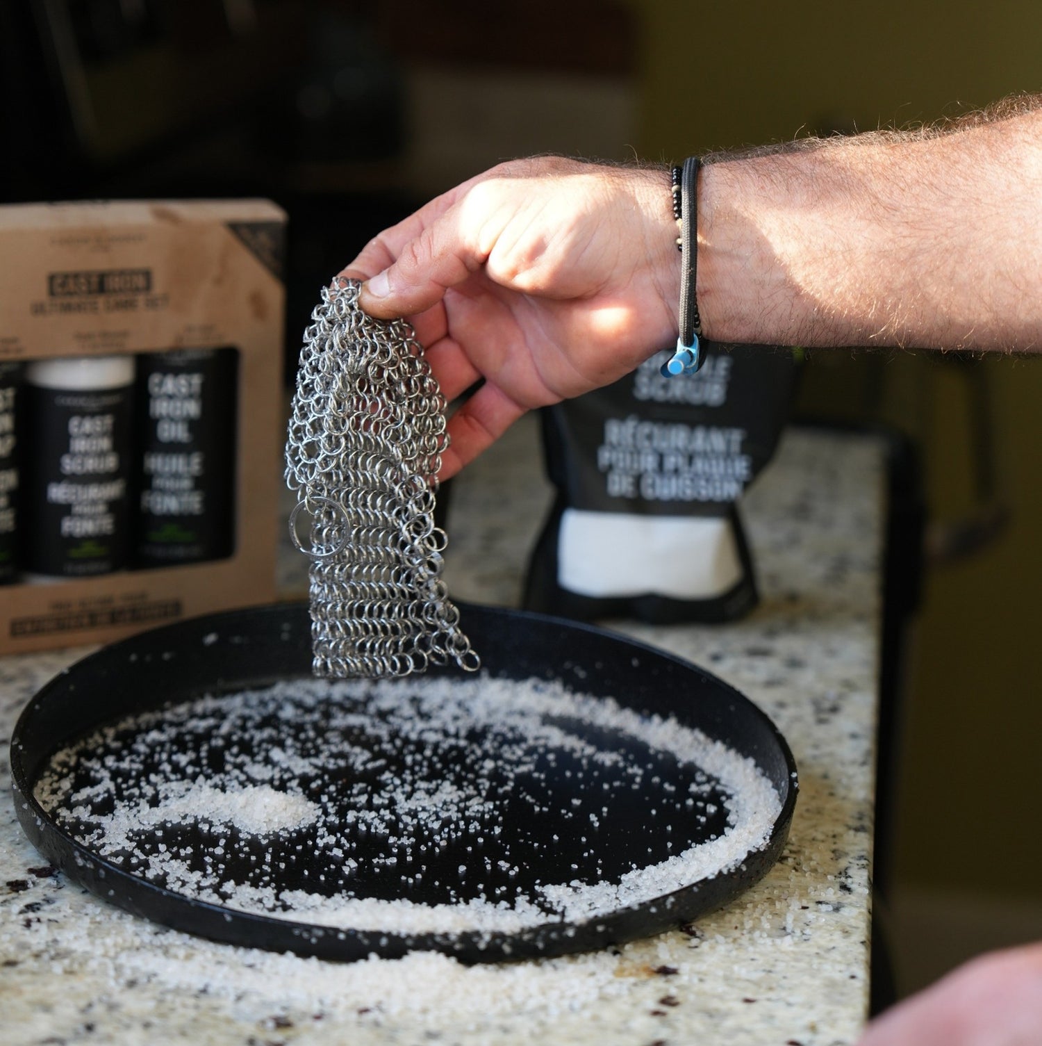Griddle & Cast Iron Salt Scrub by Caron & Doucet