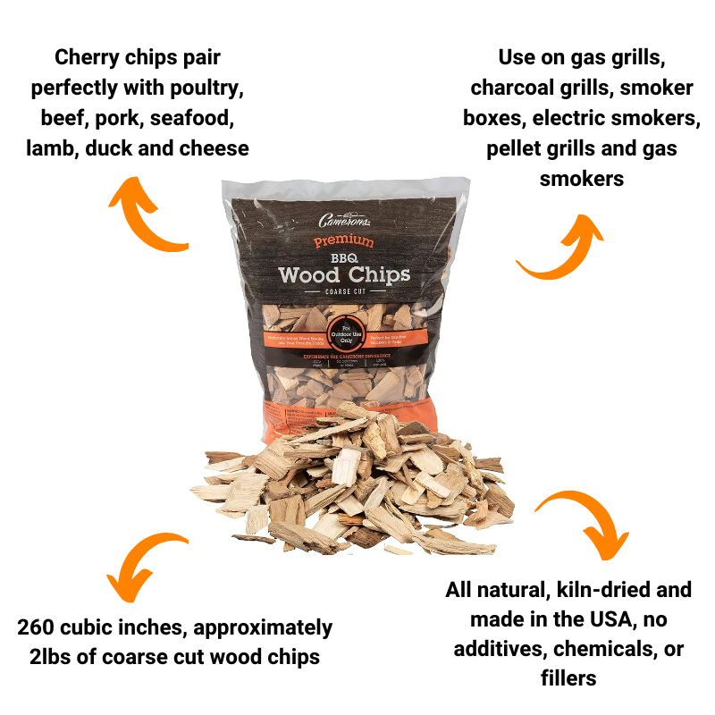 Wood Chip 4-Pack: Apple, Hickory, Cherry & Pecan