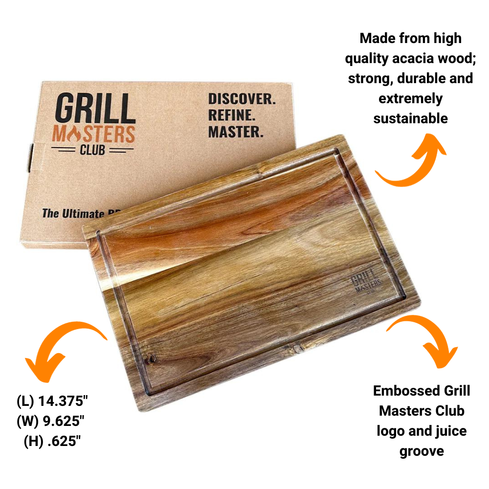 Griller's Pro Accessory Bundle: Cutting Board & Spatula